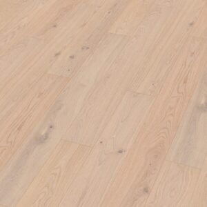 Roble auténtico blanco crema